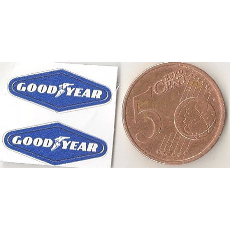 GOOD YEAR Mini stickers "slot " 44mm x 19mm