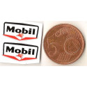 MOBIL MICRO stickers "slot "  29mm x 10mm