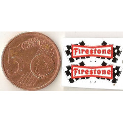 FIRESTONE Mini stickers "slot " 45mm x 18mm