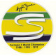 Ayrton SENNA " World F1 " sticker