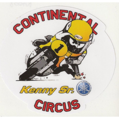 Kenny Sr PILOT 100mm x  94mm sticker