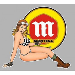 MONTESA Rangos   Pin up Sticker  