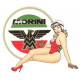 MOTO MORINI  Pin up Sticker 