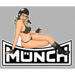 AJS  Pin up Sticker 