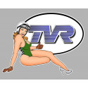 TVR  Pin Up Sticker droite     