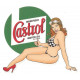 CASTROL Wakefield Pin Up Sticker