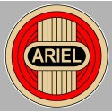 ARIEL laminated decal