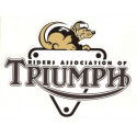 TRIUMPH riders  Laminated  decal