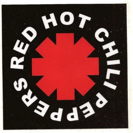RED HOT CHILI PEPPERS Sticker UV 73mm x 73mm