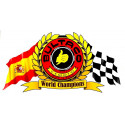 BULTACO  " World Champions "  Laminated decal