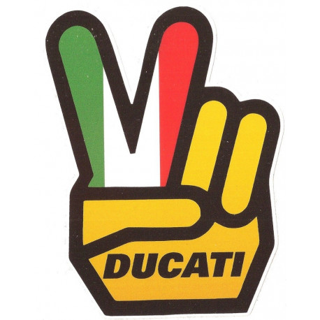  DUCATI " Love " Sticker 