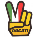 DUCATI " Love " laminated decal