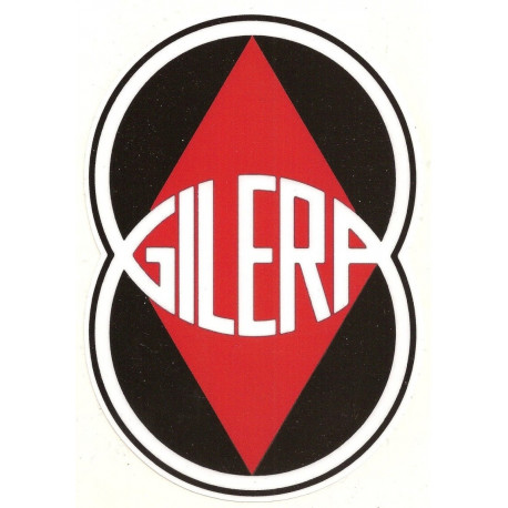 GILERA Pin Up Sticker