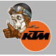 KTM Skull Sticker 