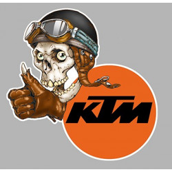 KTM Skull Sticker 