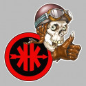 KREIDLER right Skull Sticker  