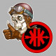 KREIDLER Skull gauche Sticker 