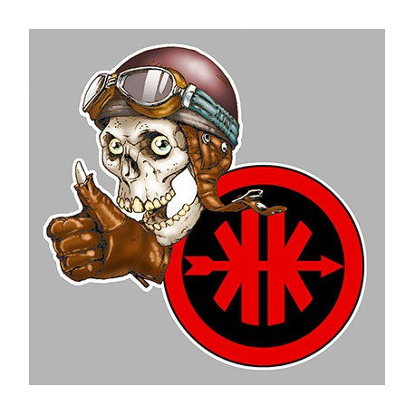 KREIDLER Skull Sticker 