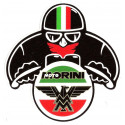 MOTO MORINI Motard Sticker vinyle laminé