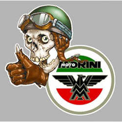 MOTO MORINI " Skull "  Sticker 