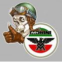 MOTO MORINI " Skull "  gauche Sticker 