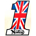 NORTON Number one Sticker