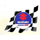 SUZUKI GSXR Flag  droit Sticker