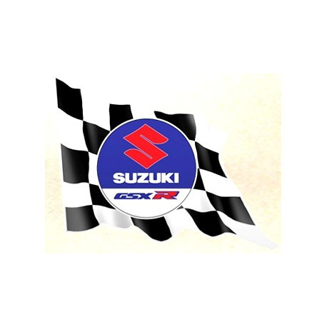 SUZUKI Flag  Sticker 