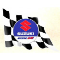 SUZUKI  GSXR left Flag  Sticker