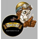 THE VINCENT  right Skull Sticker