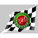 ZUNDAPP right Flag Sticker