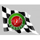ZUNDAPP Flag Sticker 