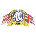 AC COBRA laminated decal