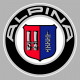 ALPINA  laminated decal