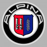 ALPINA Sticker vinyle laminé