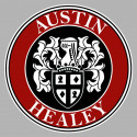 AUSTIN HEALEY  Sticker vinyle laminé