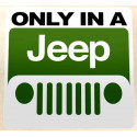 JEEP  Sticker  