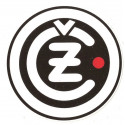 CZ Lamined sticker