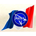MATRA  right Flag Sticker  