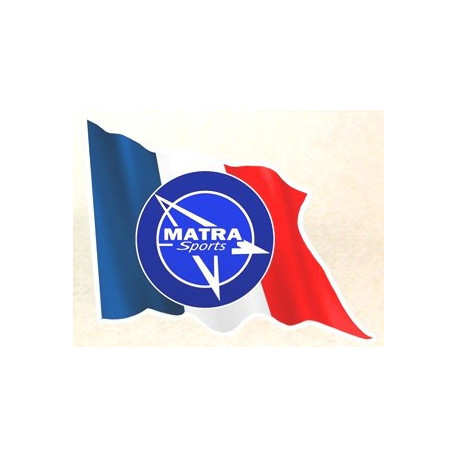 MATRA  Flag Sticker 