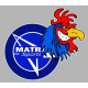 MATRA  COQ Sticker droit