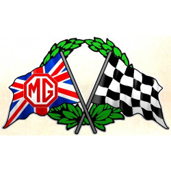 MG Flag Sticker  150mm