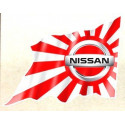 NISSAN right Flag Sticker