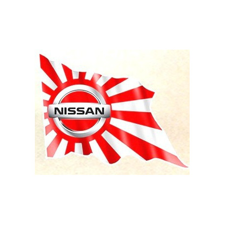 NISSAN Flag Sticker 