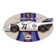   PORSCHE 917 MARTINI N°22  Sticker UV 120mm x 68mm