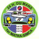 MATRA Laminated decal