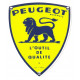   PEUGEOT Outil Sticker UV 75mm x 63mm