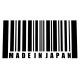  " MADE IN JAPAN " Sticker UV 75mm x 40mm