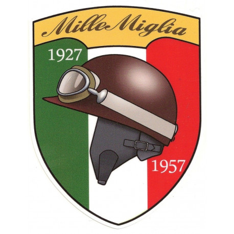 MILLE MIGLIA Circuit Sticker UV 150mm x 110mm