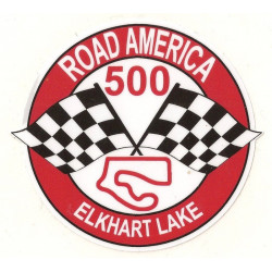 ELKHART LAKE Circuit Sticker UV 75mm 